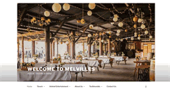 Desktop Screenshot of melvilles.com.au